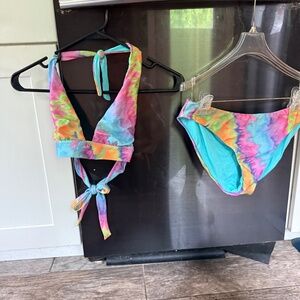 Tie dye bikini